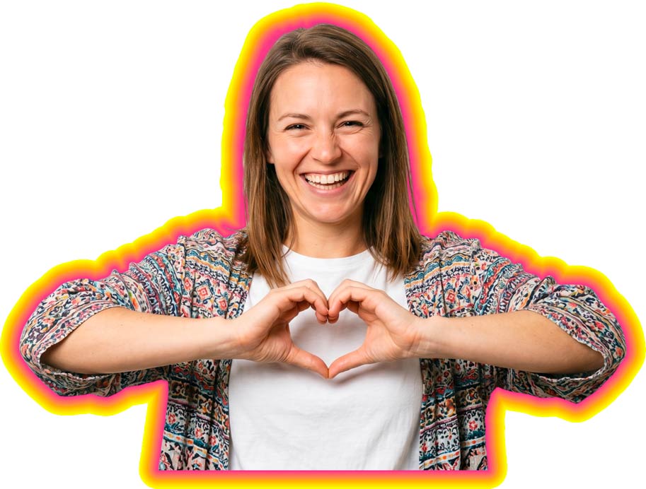 Transparent PNG with outlines and paper-cut effects