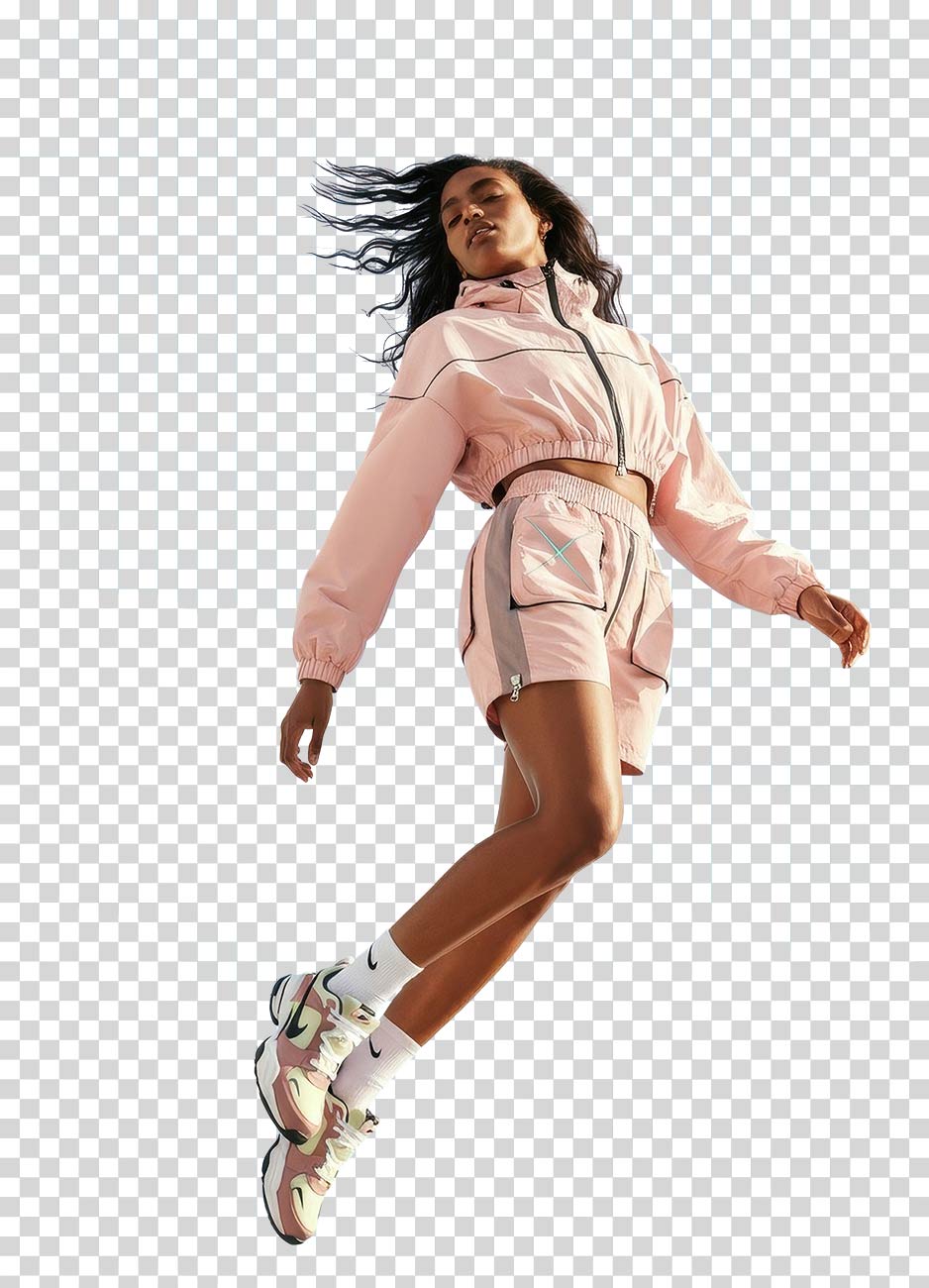 Portrait cutout with transparent background