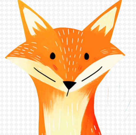 Illustration cutout with transparent background